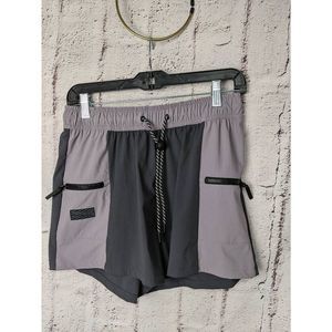 COPY - BeardedGoat Women's Summit Short Black Elastic  Waist Zip Pockets Size M…